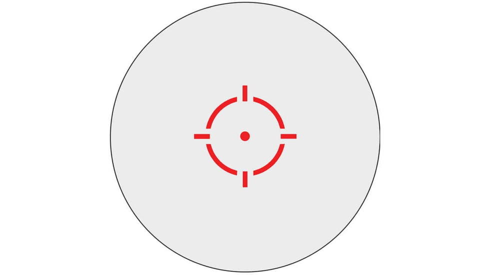 Riton Optics 1 SERIES TACTIX, Red Dot, 22mm, 2 MOA Dot or 2 MOA Dot with 30 MOA Circle with Crosshairs Reticle, Matte Finish, Black, 1TARD24