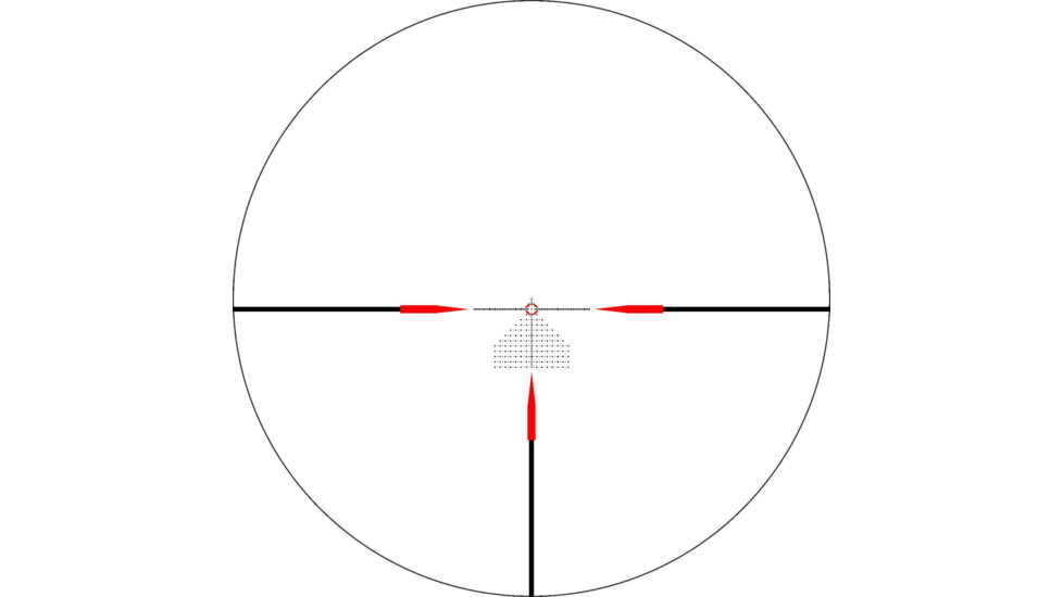Riton Optics 5 Tactix 1-10x24mm Rifle Scope, 30mm Tube, First Focal Plane, 3OT, Mil Red, Black, 5T110LFI23
