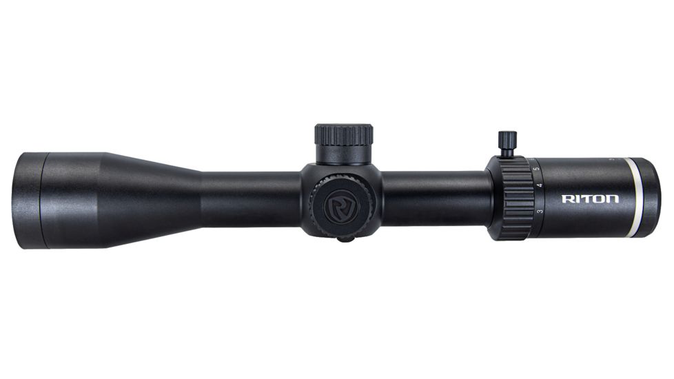 Riton Optics X3 Primal Rifle Scope, 3-15x44mm, 30mm Tube, Second Focal Plane, PDTR Reticle, Anodized, Black, 3P315AS
