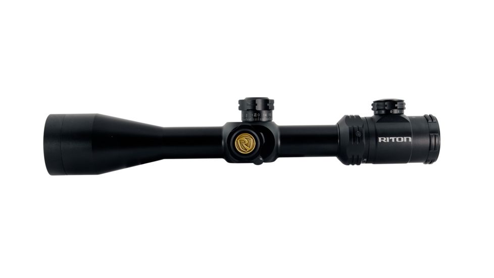 Riton RT-S Mod 5 GEN2 6-24x50 Rifle Scopes, w/Riton Center Crosshair Illuminated Ranging Reticle, First Focal Plane, Black 19962523960