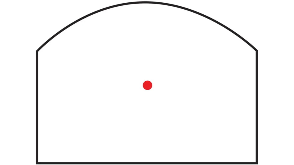 Rival Arms X1 Micro Reflex Red Dot Sight, 22mm, Black, RA-RA8029BN