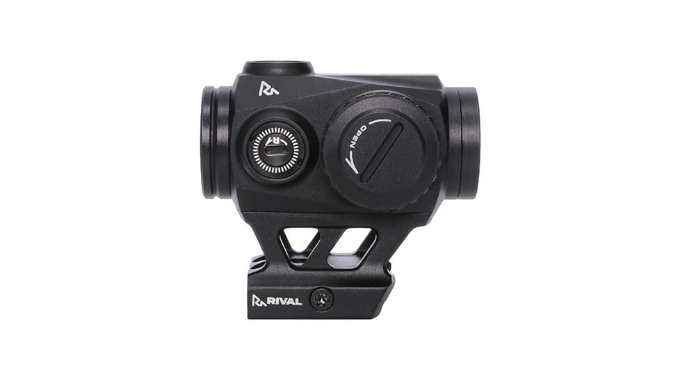 Rival Arms Rival Arms X2 Reflex Red Dot Sight, 2 MOA Red Dot Reticle, 22mm, RA-RA8122BN