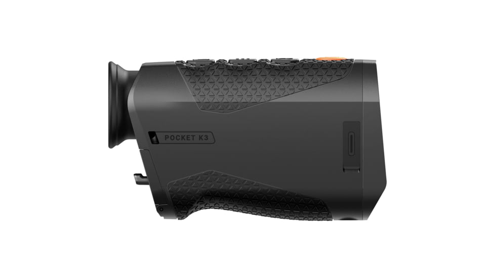 RIX 2x15mm Thermal Imaging Monocular, 50 Hz, 384x288, Black, Small, RIX POCKET K3