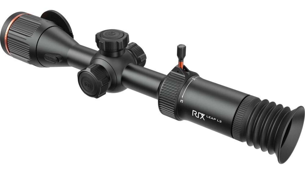 RIX 3.2-9.6x35mm Leap L3 Thermal Imaging Rifle Scope, 30mm Tube, Black, Medium, LEAP L3