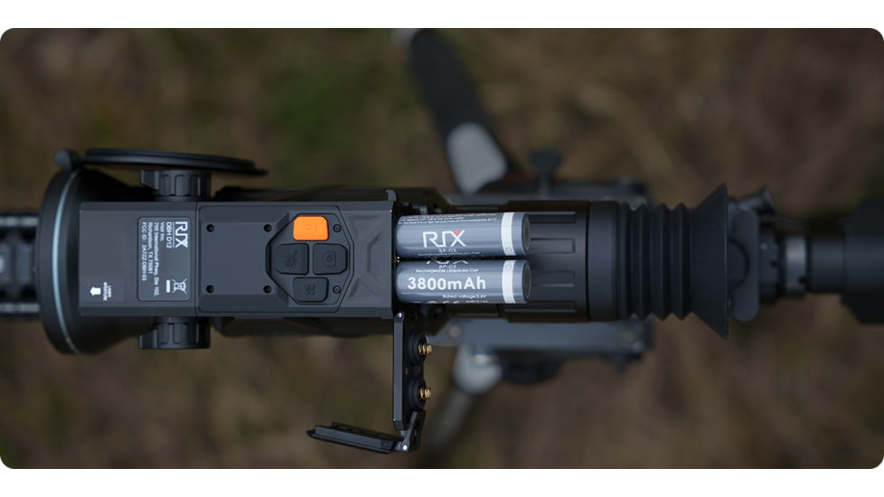 RIX DBH D12 3-20x75mm Thermal Imaging Rifle Scope, 1280x1024, 50hz, Black, RIX DBH D12