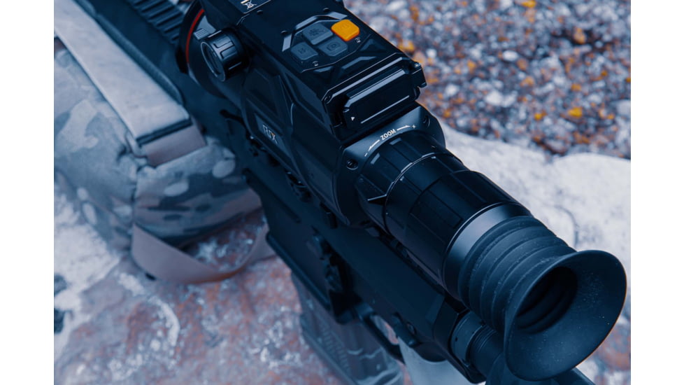 RIX DBH D6 3-18x60mm Thermal Imaging Rifle Scope, 60Hz, 640x512 pixels, Black, RIX DBH D6