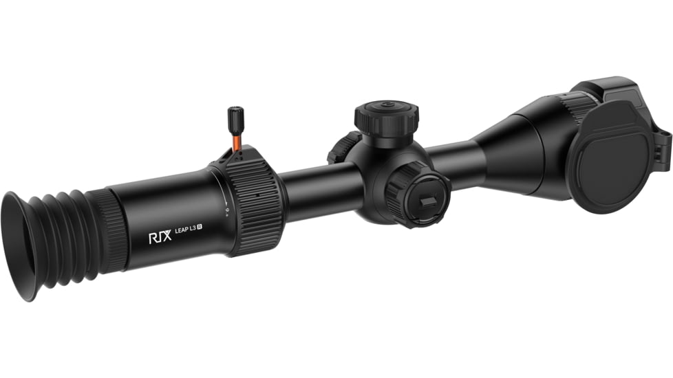 RIX Leap L3R 3.2-9.6x35mm 30mm Tube Thermal Imaging Rifle Scope, 50 Hz, 384x288, Black, RIX LEAP L3R