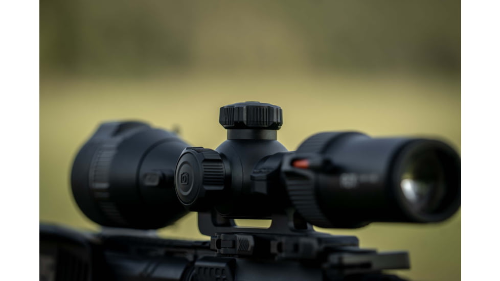 RIX Leap L3R 3.2-9.6x35mm 30mm Tube Thermal Imaging Rifle Scope, 50 Hz, 384x288, Black, RIX LEAP L3R