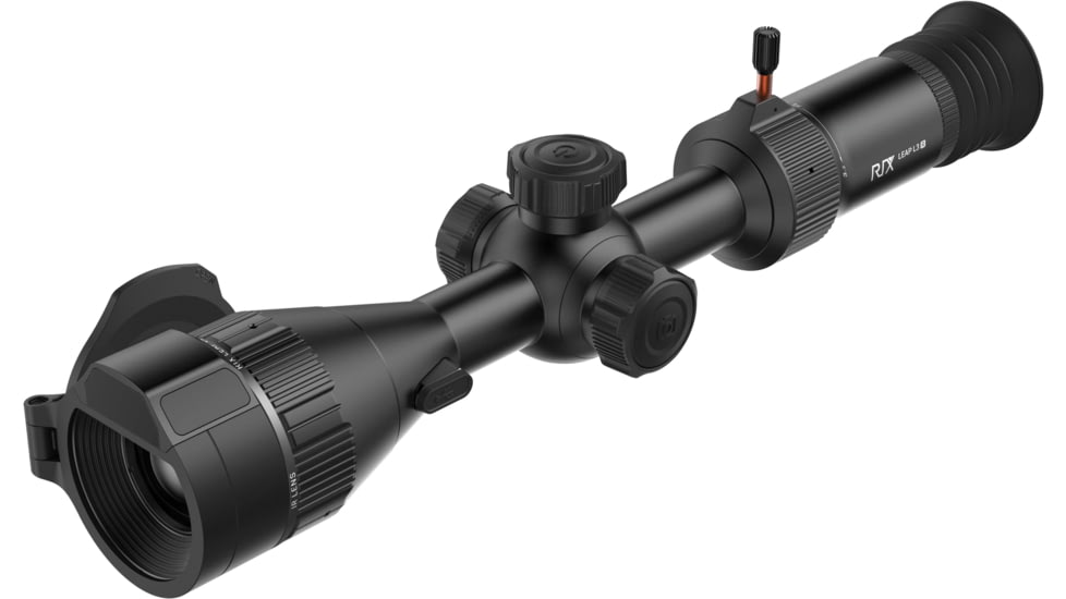 RIX Leap L3R 3.2-9.6x35mm 30mm Tube Thermal Imaging Rifle Scope, 50 Hz, 384x288, Black, RIX LEAP L3R