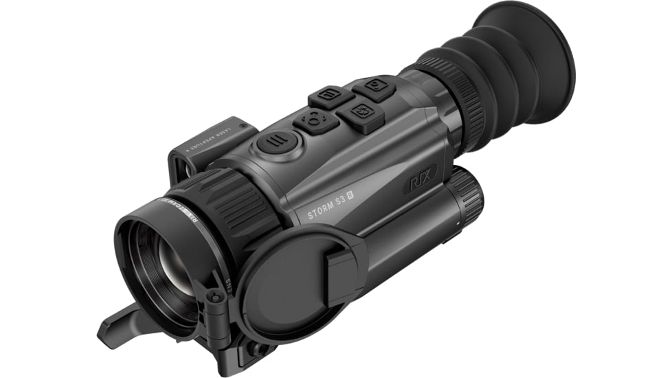 RIX STORM S3R 3.5x35mm Thermal Rifle Scope, 50 Hz, 384x288, Black, RIX STORM S3 R