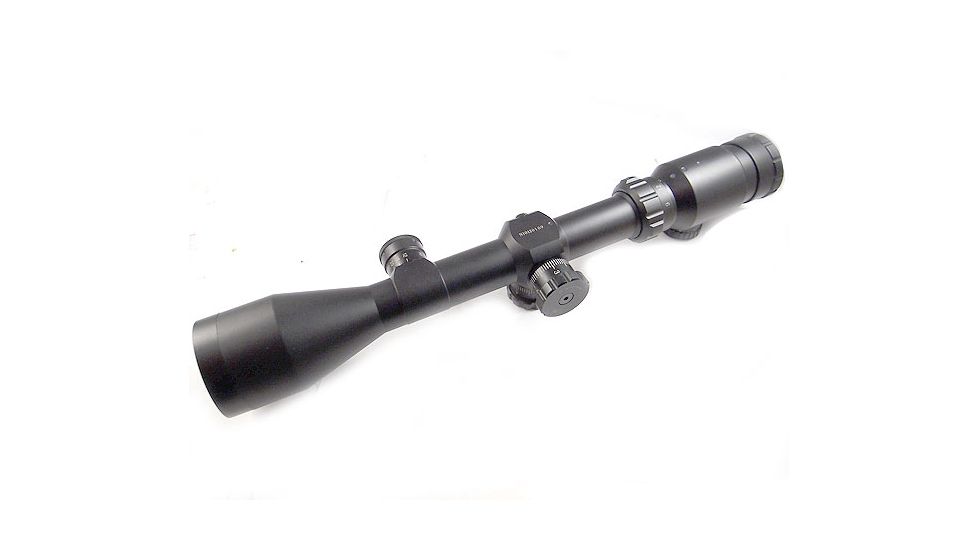 ROS Optics CTS 3-12x50mm Multipurpose Collimator Rifle Scope w/ Illuminated Reticle, Black, GSCTS31250