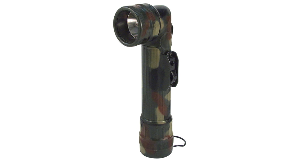 Rothco G.I. Type D-Cell Flashlights, Woodland Camo, 691-WoodlandCamo