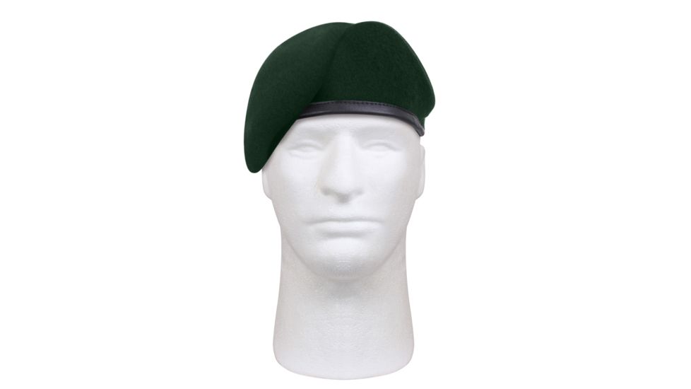 Rothco G.I. Type Inspection Ready Beret, Green, 6 3/4, 4959-Green-634