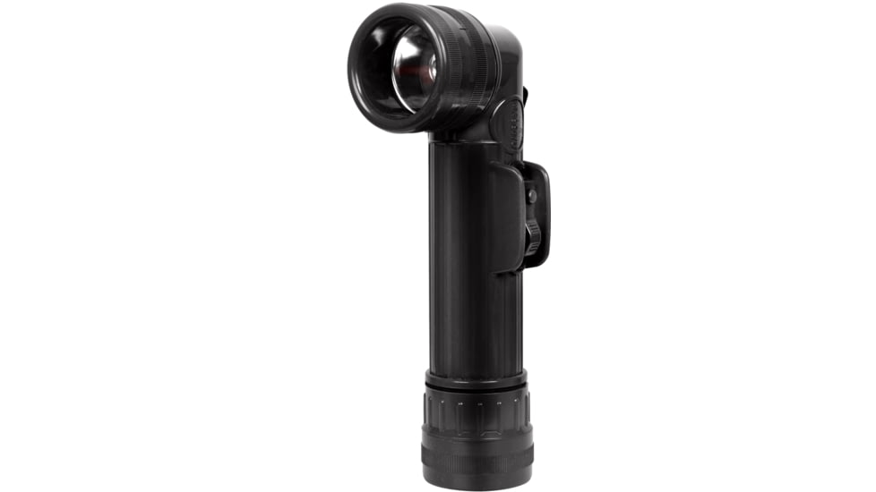 Rothco Genuine G.I. 2x D Anglehead Flashlight, Black, 689