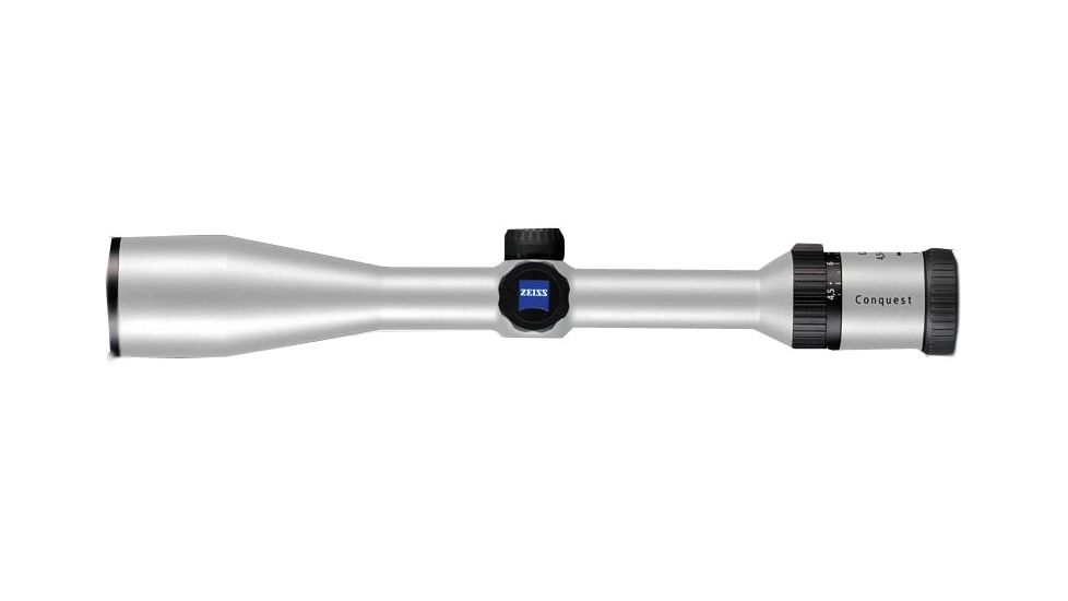 Zeiss Conquest Rifle Scope, 4pt5-14x44mm, Stainless Steel, Rapid Z 800 Reticle 5214349972