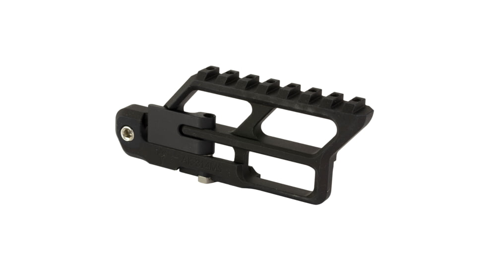 RS Regulate Yugo Rear Biased Lower, Modular Side Mount, Fits Yugo/Serbian Type Rifles, Not Compatible with Folding Stocks, Matte Finish, Black, AK-314MS