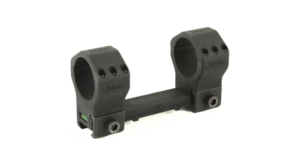 Desert Tech 34MM-30MOA Scope Mount, Black, 34mm, DT-SR-BB