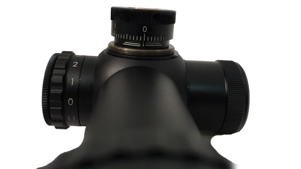 Rudolph Optics Tactical FFP T1 1-4x24 30mm Tube with T2 Reticle IR Black, T1-010424-T2-IR