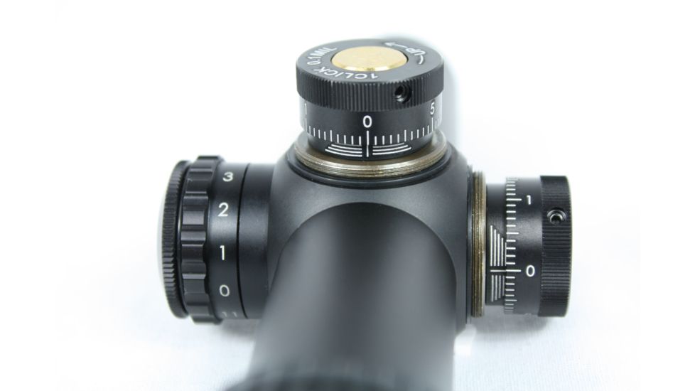 Rudolph Optics Tactical Series - T1 1-4x24 30mm Rifle Scope T8 Reticle, Black, T1-010424-T8-IR