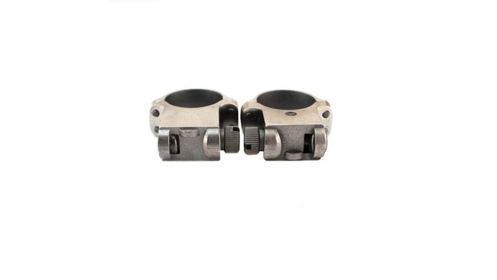 Ruger M77 Riflescope 5K High &amp; 6K X-High Ring Set, 1 Inch, 52-62mm, Stainless Steel, 90408