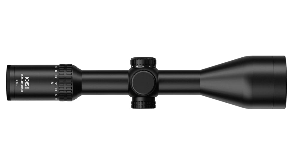 Sabre 3-12x56, 30mm Tube Rifle Scope, Second Focal Plane, 4 Dot Reticle, Matte Black, sad31256