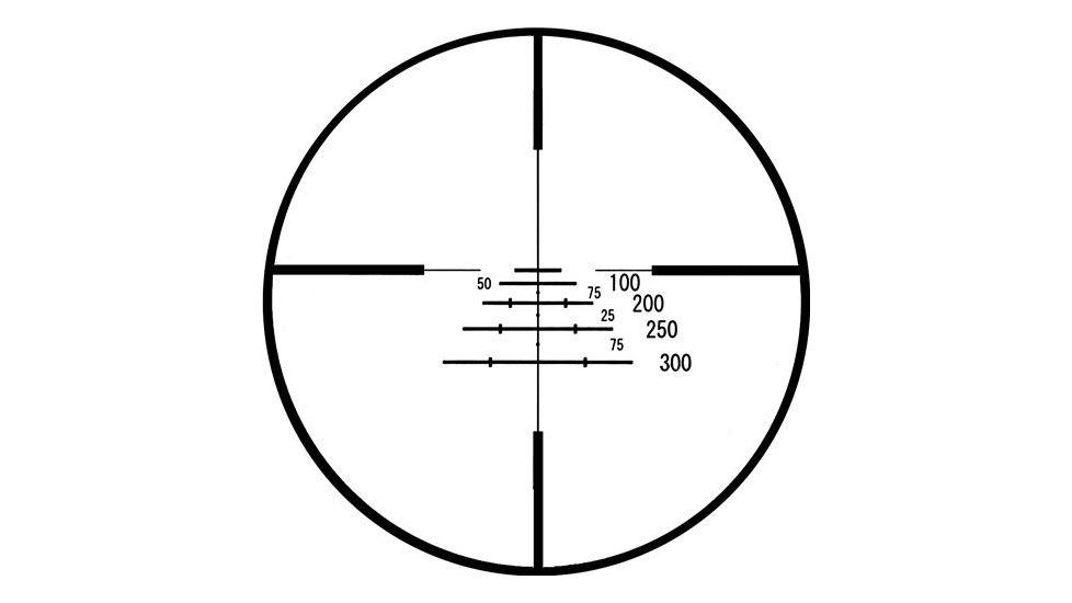 Safariland Rifle Scope .17HMR 6x Rapid Reticle