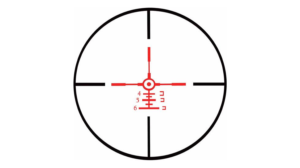Illuminated Ballistic Reticle
