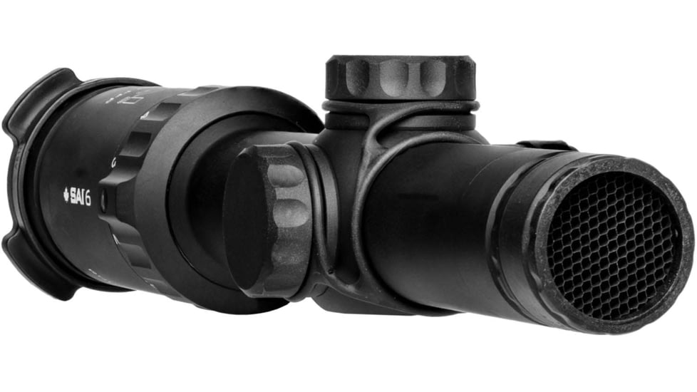 SAI Optics 1-6x24 30mm Tube Rifle Scope, MIL Reticle RAF, Black, RNG16-BK22-MA1