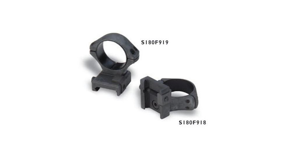 Sako Sako Optilock Ring And Base Set Phosphate Finish 1in Diameter Low Fits Picatinny Rails S180f919