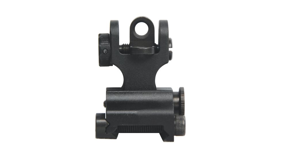 Samson Manual Folding Same Plane Aperture Sight, Black, 02-00041-01