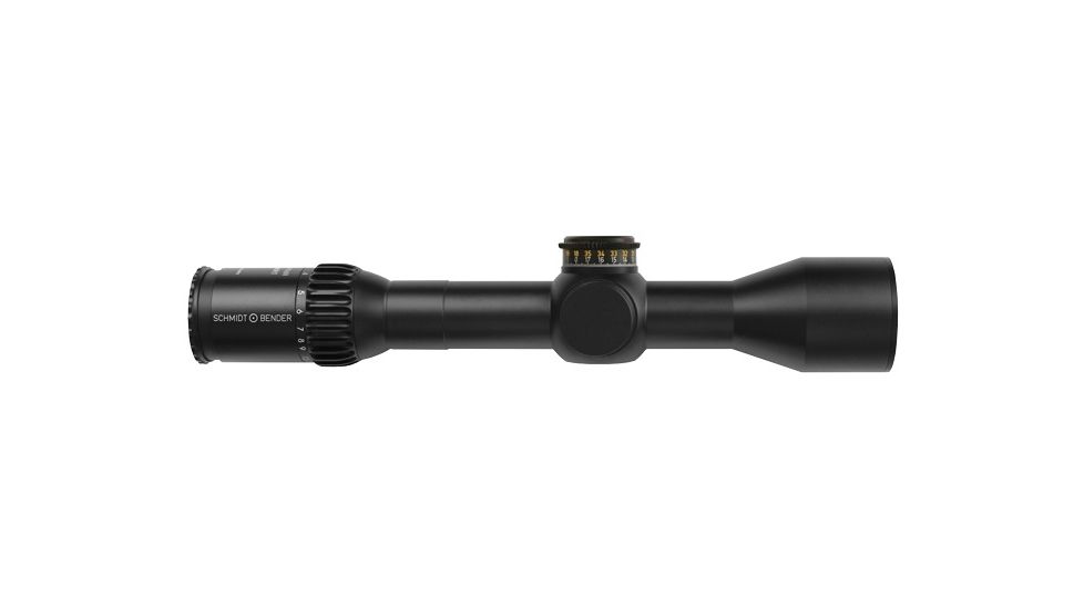 Schmidt Bender 3-20x50 PM II Ultra Short First Focal Rifle Scope, H2CMR Reticle, Black, 34mm, 667-911-942-F1-E8
