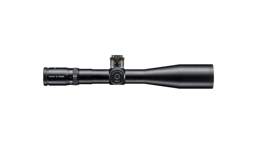 Demo,Schmidt Bender 4-16x50 PM II/LP Rifle Scope,34mm,P3L/P4L fein/Police Reticles,Black 647-911-962-79-69-DEMO