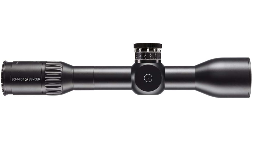 Schmidt &amp; Bender Exos 3-21x50 Rifle Scope, 34 mm, Second Focal Plane, D7 Reticle, 1cm cw ST II LT / ST ZC CT, Black, 757-911-75D-L2-E9