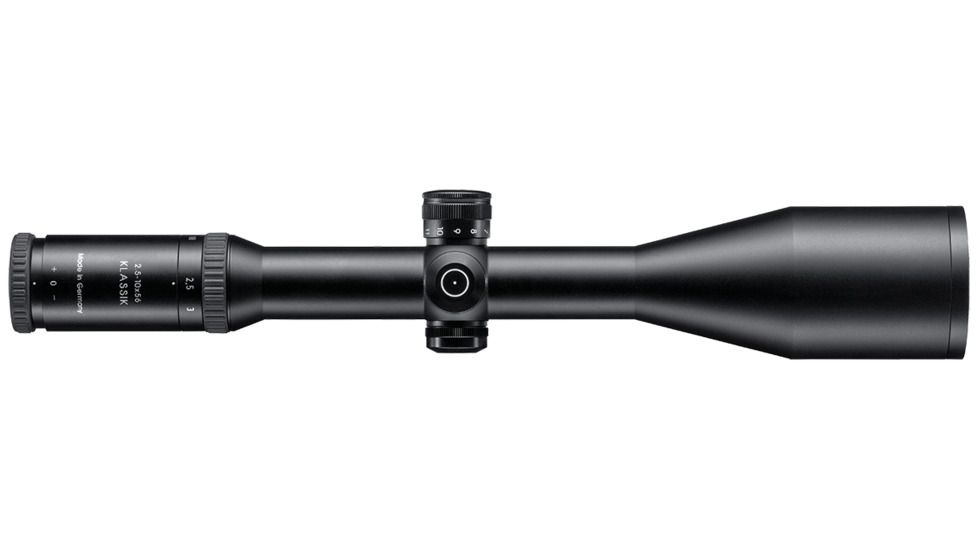 Schmidt and Bender Klassic Hunting Rifle Scope, 7 Reticle, 2pt5-10x56mm 942872