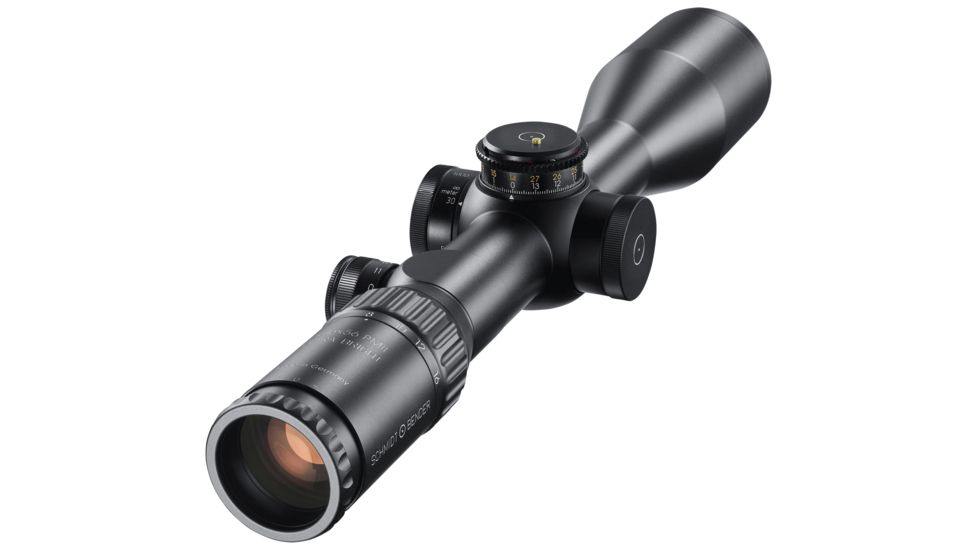 Schmidt &amp; Bender 4-16x56mm PM II Ultra Bright Rifle Scope, 34 mm, P3L Reticle, Black, 671-911-882