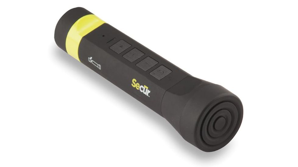 Secur Bluetooth Speaker Flashlight and Powerbank, Yellow/Green, Black SP-5003