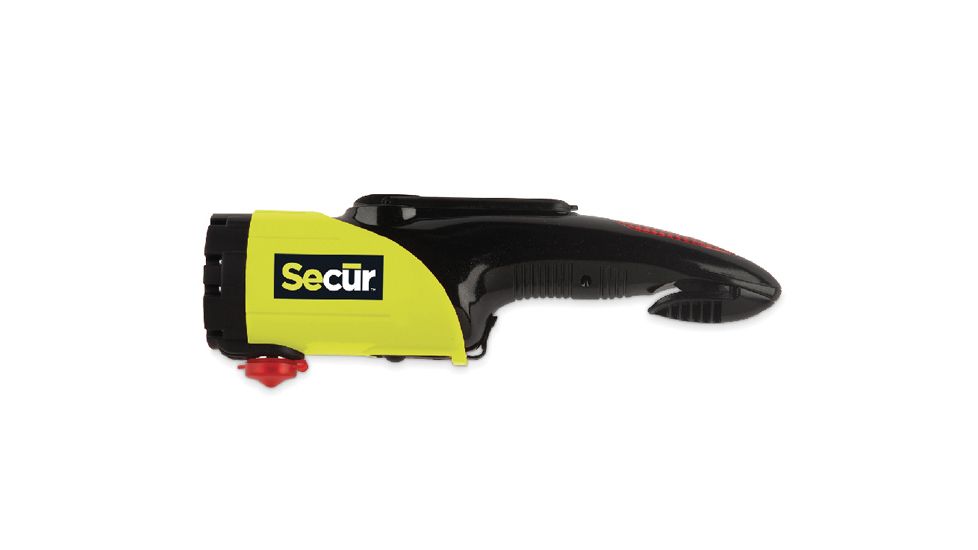 Secur Multi Function Auto Emergency Tool,Flashlight,Glass Breaker,Belt Cutter,Charger,Yellow/Green/Black SP-4001