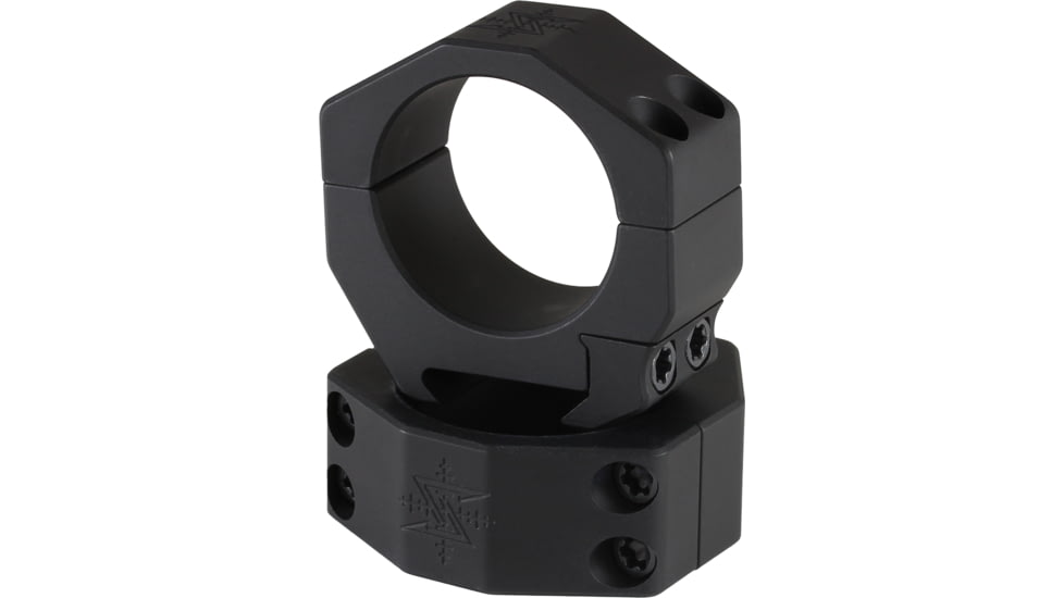 Seekins Precision 34mm Tube Rifle Scope Rings, 1.45in AR High, 4 Cap Screw, 0010630012 - F