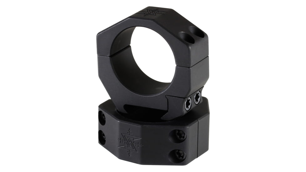 Seekins Precision Scope Ring, .95 Low, 35mm, 4 Cap Screw, Anodized Finish, Black
