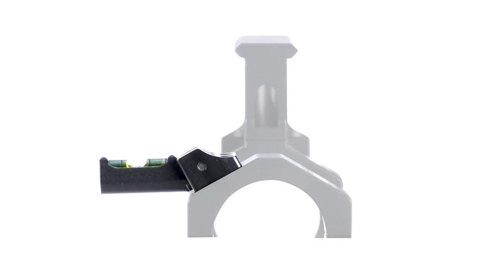 Seekins Precision X-Cap Adjustable Bubble Level, Black, 0010650156-F