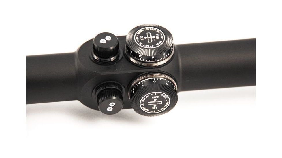 Shepherd Scopes 4-16x44 Rifle Scope, Dual Reticle LR22, Black anodized DRS0013