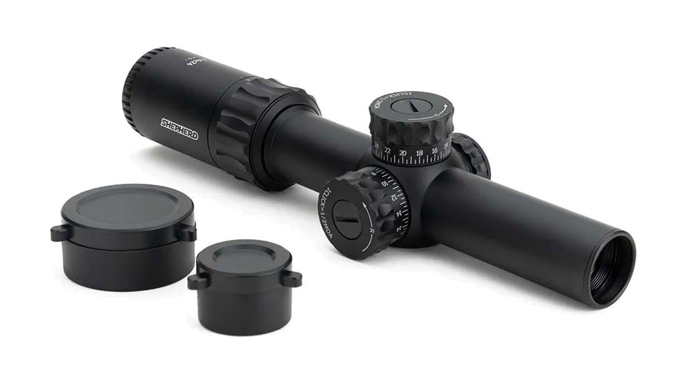 Shepherd Scopes Rogue Series, 1-4x24, 30mm Tube, Competition Reticle, Black, 4080RGE.14.COMP