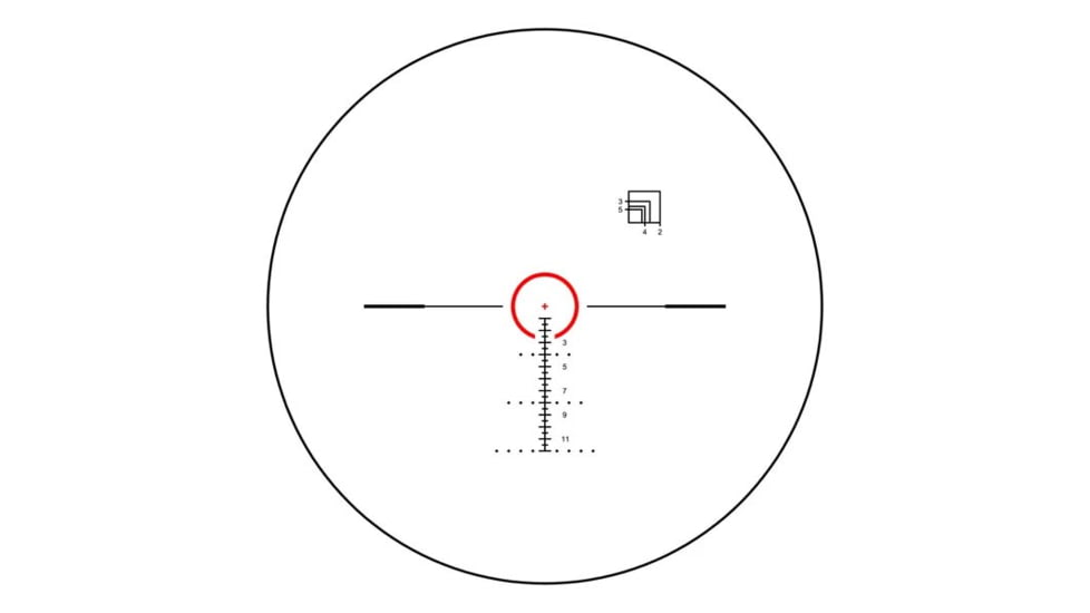 Shepherd Scopes Rogue Series 1-8x24 Rifle Scope, 30mm Tube, R-MIL Reticle, Matte, Black, 4080RGE.1.8.RMIL