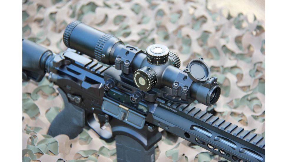 Shepherd Scopes Rugged Series R-MIL Illuminated 1-8x24mm Rifle Scope ...