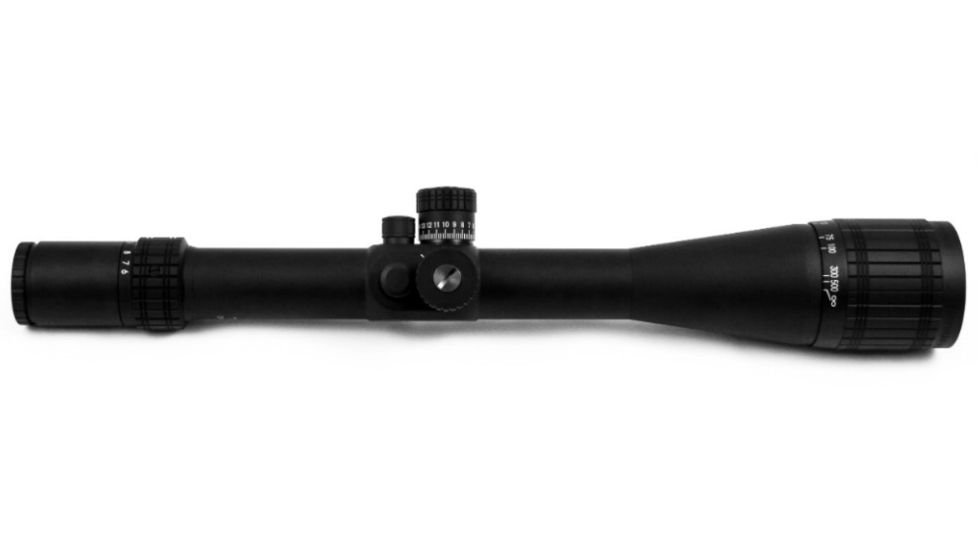 Shepherd Scopes Sniper Series DRS 6-24x50 S1 Dual Reticle Rifle Scope, Matte Black Anodized, 4080DRS.S1