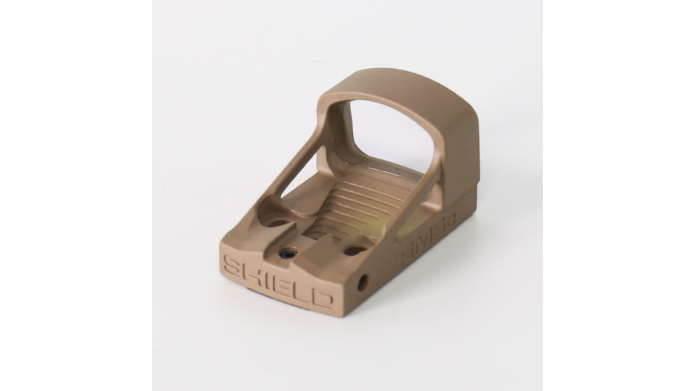 Shield Sights Compact Reflex Mini Red Dot Sight, 4 MOA Dot Reticle, RMSC-4MOA Glass Lens, Flat Dark Earth, RMSc-4 Moa G FDE