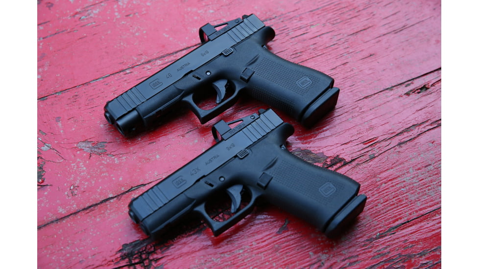 Shield Sights Compact Reflex Mini Red Dot Sight, 4 MOA Dot Reticle, RMSC-4MOA Glass Lens, Black, RMSc-4MOA-GLASS