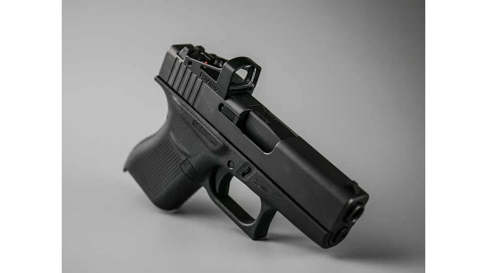 Shield Sights Compact Reflex Mini Red Dot Sight, 4 MOA Dot Reticle, RMSC-4MOA Glass Lens, Black, RMSc-4MOA-GLASS