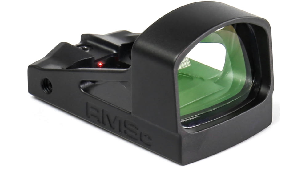Shield Sights Compact Reflex Mini Red Dot Sight, 4 MOA Dot Reticle, RMSC-4MOA Glass Lens, Black, RMSc-4MOA-GLASS