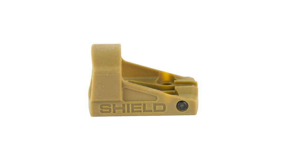 Shield Sights Compact Shield Mini Red Dot Sight, 4 MOA Dot Reticle, SMSC-4MOA Glass Lens, FDE, SMSc-4MOA-GLASS FDE